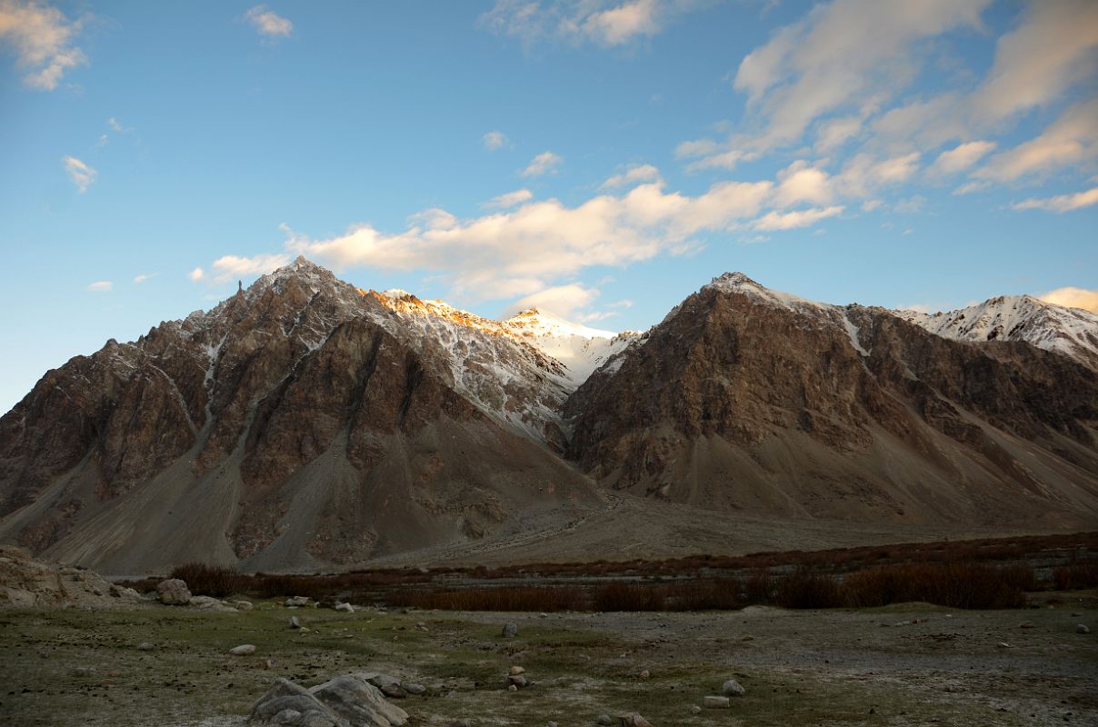 44 Sunrise On Hills West Of Sughet Jangal K2 North Face China Base Camp